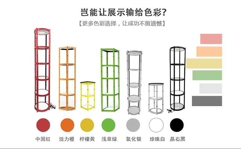 靈特爾折疊魔層展示柜